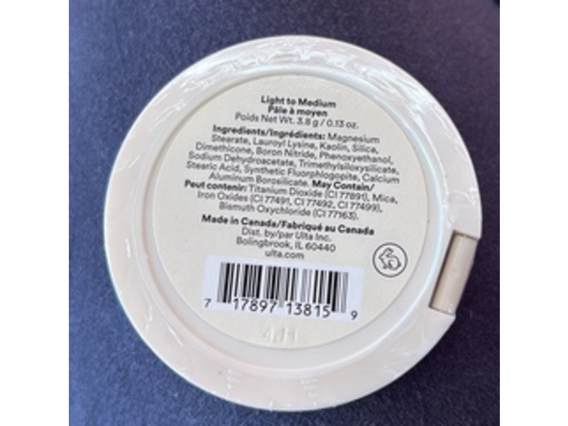 Ulta Beauty Collection Faux Glow Matte Bronzer, Light To Medium, 0.13 oz/3.8 g