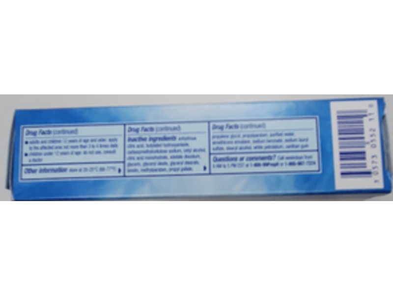 Preparation H Soothing Relief Anti Itch Cream, 1% Hydrocortisone, 0.9 oz/26 g