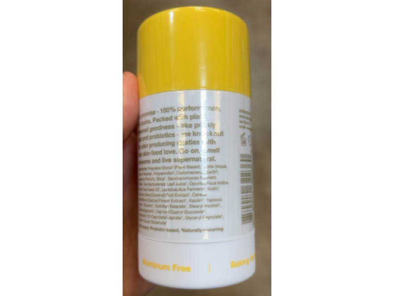 Hume Supernatural Body Deodorant, Coconut Coast, 2 oz/57 g