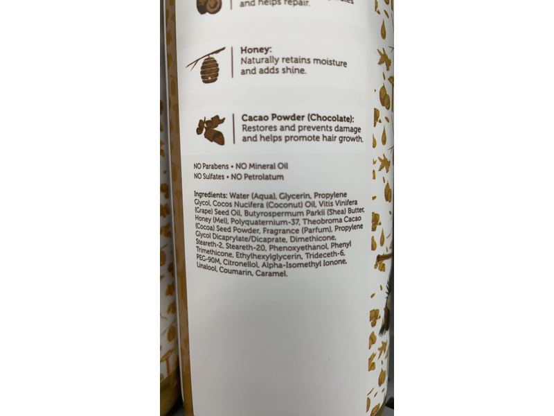 African Pride Moisture Miracle Conditioner, Honey Chocolate & Coconut Oil, 16 fl oz/473 ml