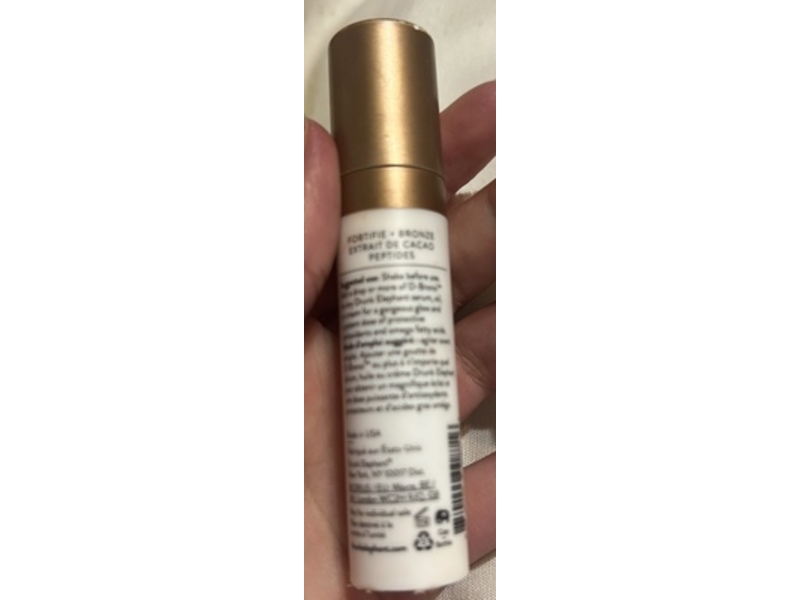 Drunk Elephant D-Bronzi Anti-Pollution Sunshine Drops Serum, Cocoa Extract Peptides, 0.27 fl oz/8 mL