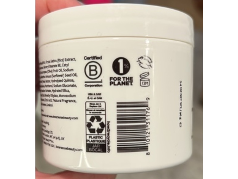 Innersense Inner Peace Whipped Cream Texturizer, 3.4 oz/96 g