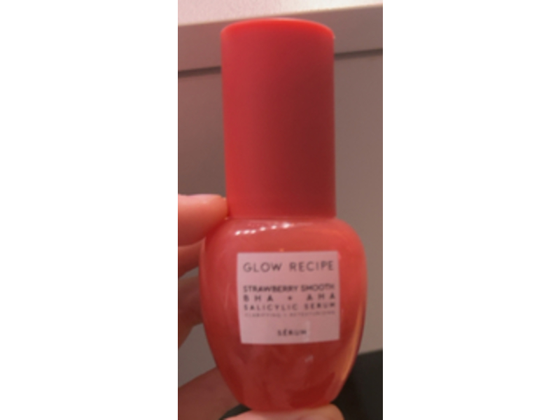 Glow Recipe Strawberry Smooth BHA + AHA Salicylic Serum, 30 mL/1 fl oz