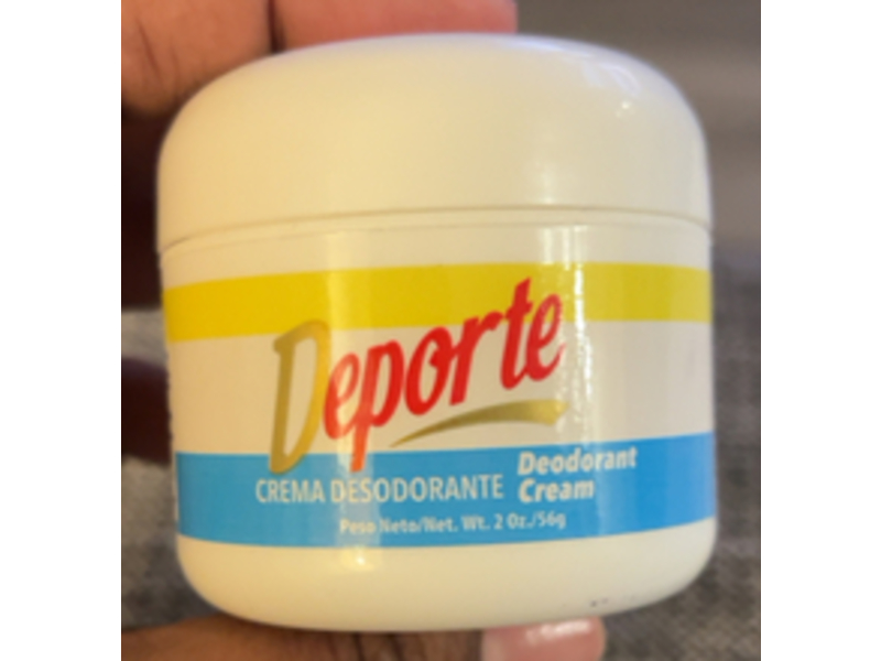 Deporte Deodorant Cream, 2 oz/56 g