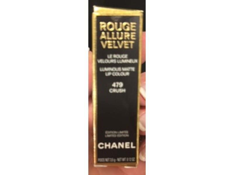 Chanel Rouge Allure Velvet Luminous Matte Lip Color, 479 Crush, 0.12 o/1.5 g