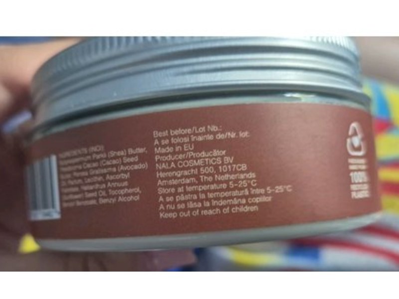 Nala Handmade Body Butter, Unt Corp Coffee, 125 g