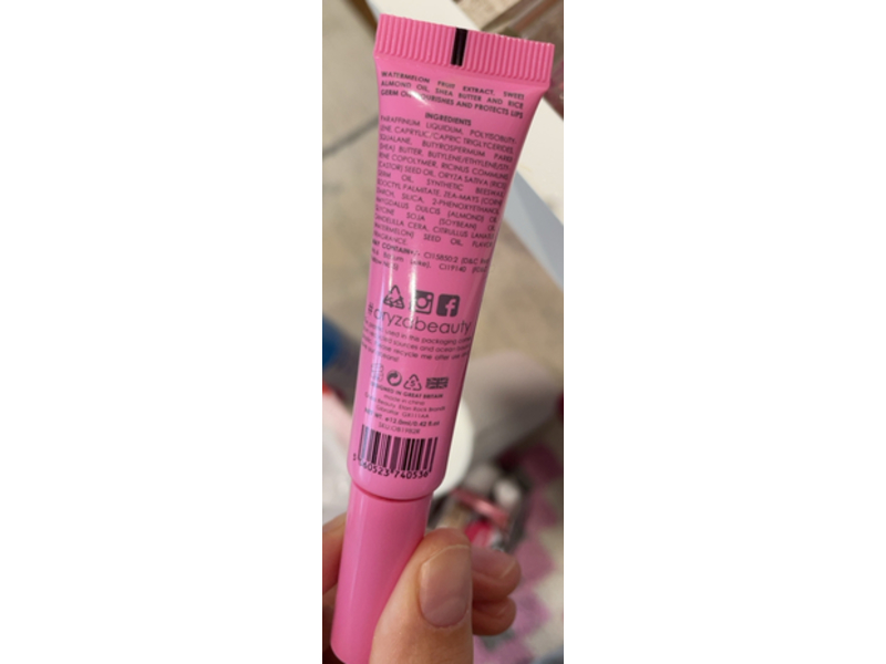 Oryza Beauty Glow Up Lip Balm, Watermelon Waves, 0.42 fl oz/12.0 mL