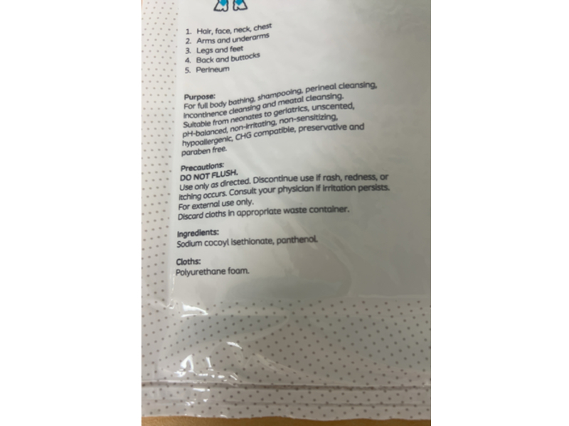 Coloplast EasiCleanse Bath Disposable Washcloth