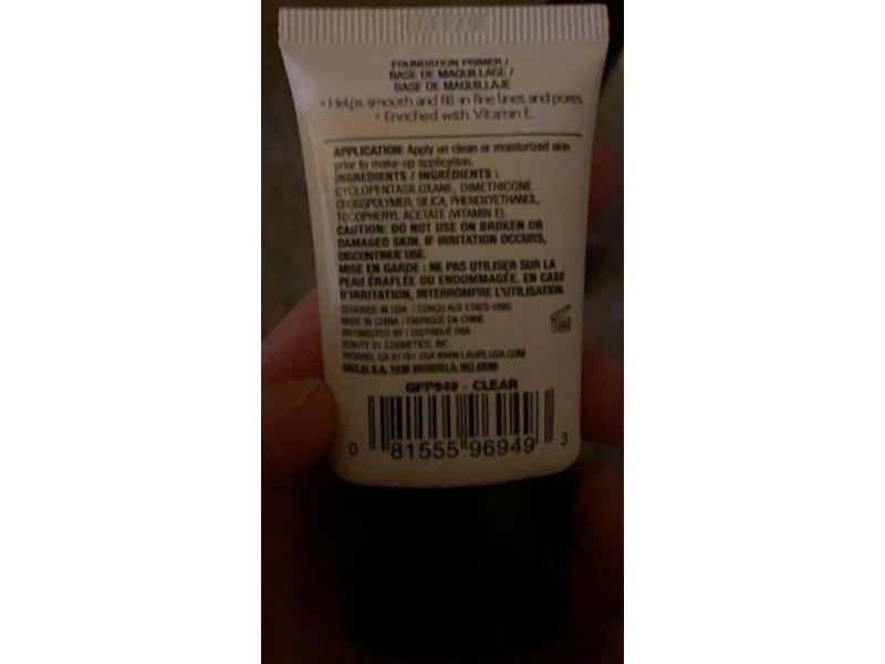 L.A. Girl Pro Prep Hd High Definition Smoothing Face Primer, 0.50 fl oz/15 mL