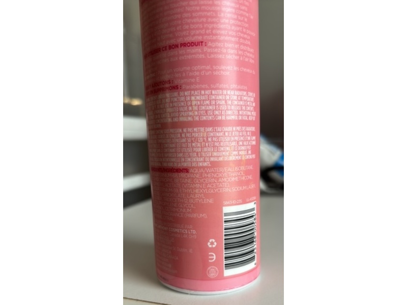 Cake Beauty The Big Wing Volumizing Mousee, 8.4 oz/250 g