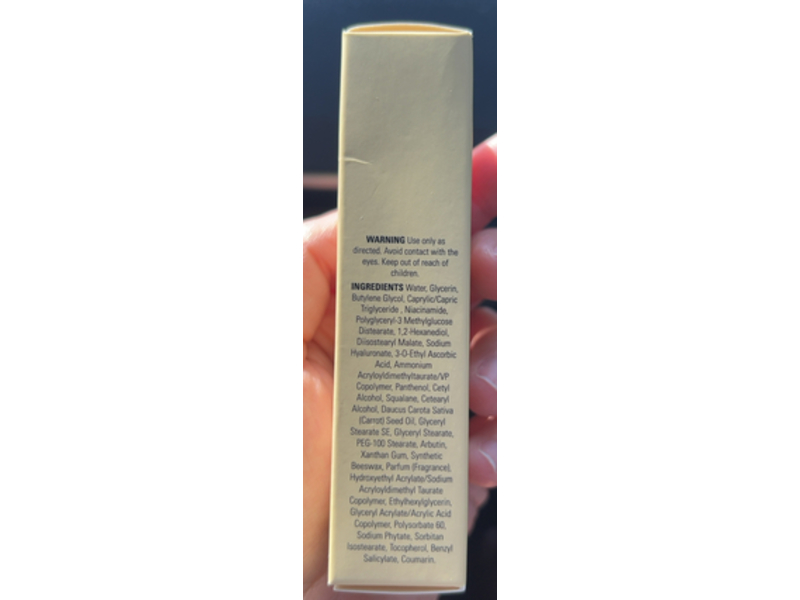 Isle Of Paradise Body Moisturizer, Vitamin C Niacinamide & Hyaluronic Acid, 0.67 fl oz/20 mL