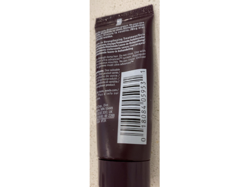 Aveda Invati Ultra Advanced Fortifying Leave-In Treatment, 0.85 fl oz/25 mL