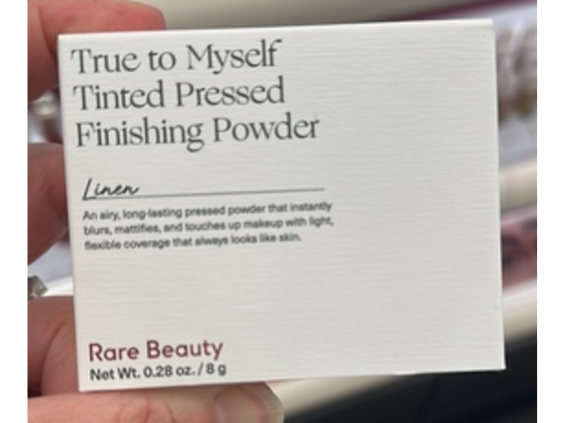 Rare Beauty True To Myself Tinted Pressed Finishing Powder, Linen, 0.28 oz/8 g