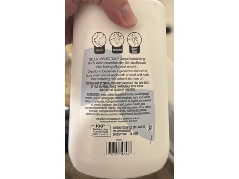 Studio Selection Deep Moisturizing Body Wash, 30.6 fl oz/905 mL