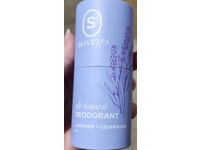 Olivespa All-Natural Deodorant, Lavender + Cedarwood, 2 oz - thumbnail 2
