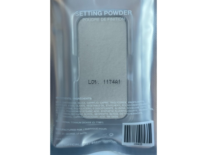 Seint Beauty Setting Powder, Feather Blotting Dust