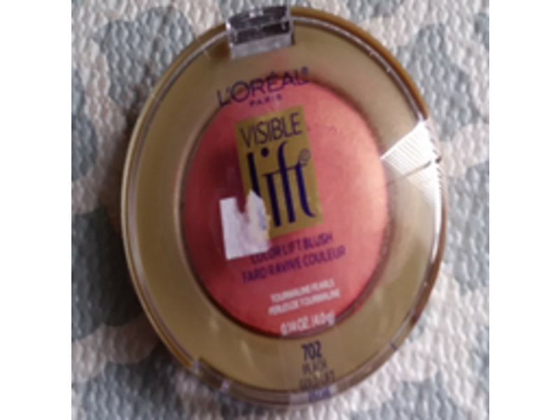 L'Oreal Paris Visible Lift Color Lift Blush, 702 Peach Gold Lift, 0.14 oz/4 g