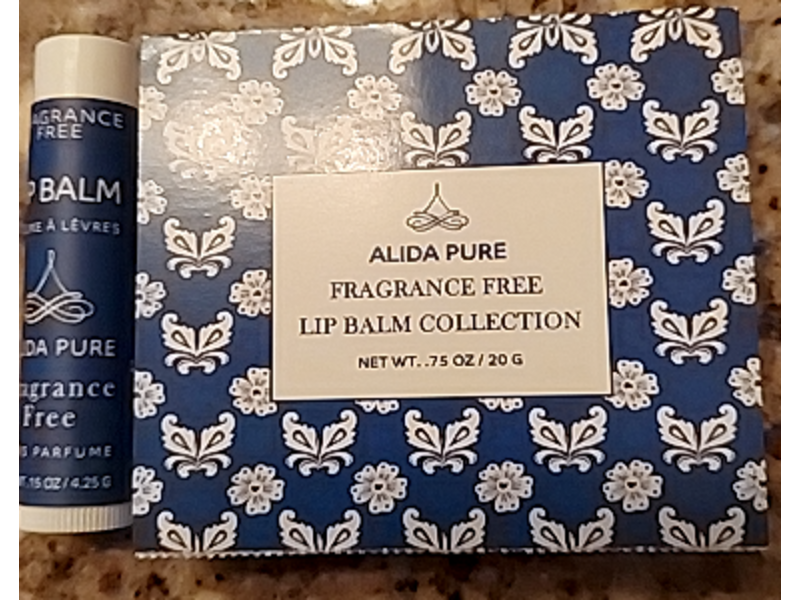 Alida Pure Lip Balm Collection, 0.75 oz/20 g, Pack Of 5