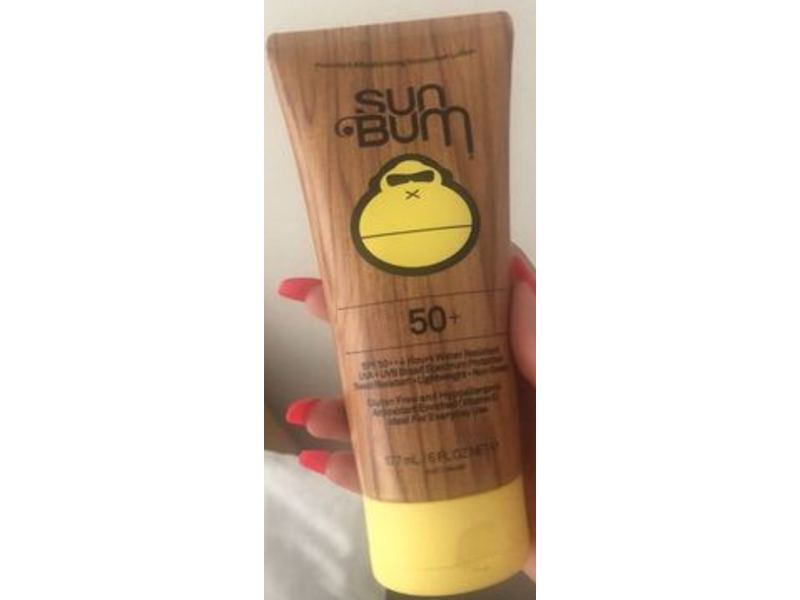 Sun Bum Sunscreen Lotion, SPF 50+, 6 fl oz/177 mL