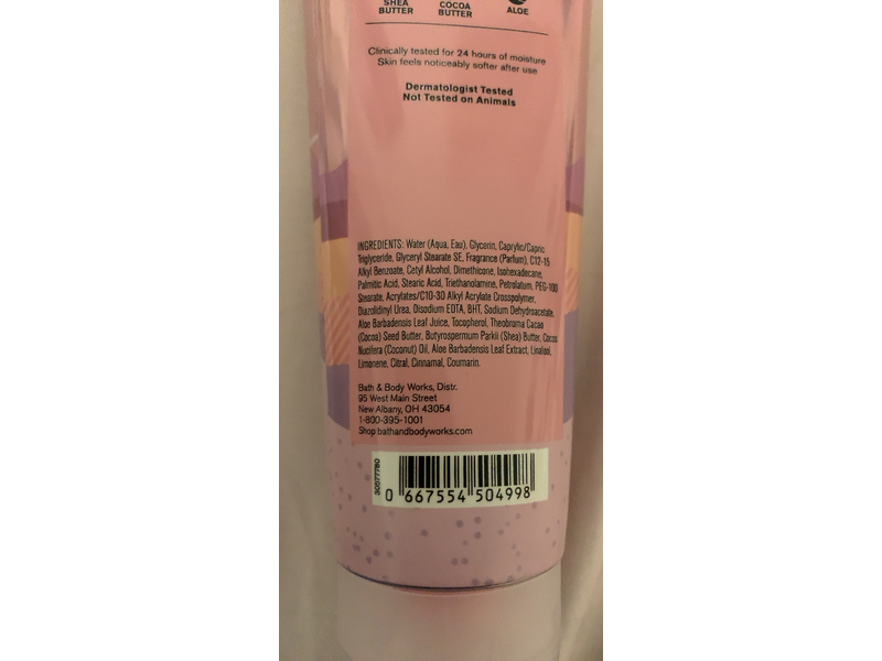 Bath & Body Works Ultra Shea Body Cream, Berry Waffle Cone, 8 oz/226 g