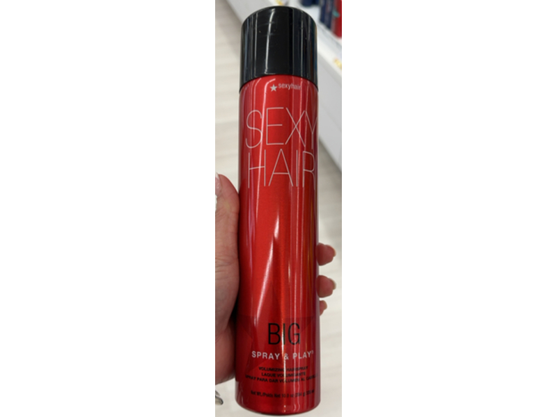 Sexy Hair Big Spray & Play Volumizing Hairspray, 10 fl oz/234 g
