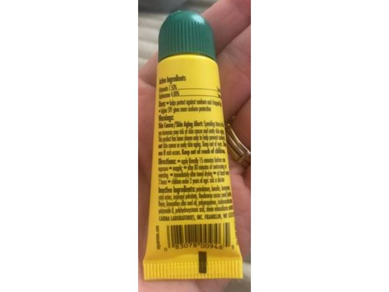 Carmex Daily Care Moisturizing Lip Balm, Wintergreen, SPF 15, 0.35 oz/10 g