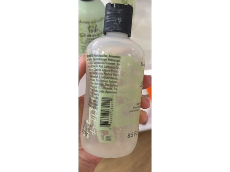 Bumble and bumble. Bb. Seaweed Oil Control Shampoo, 8.5 fl oz/250 mL