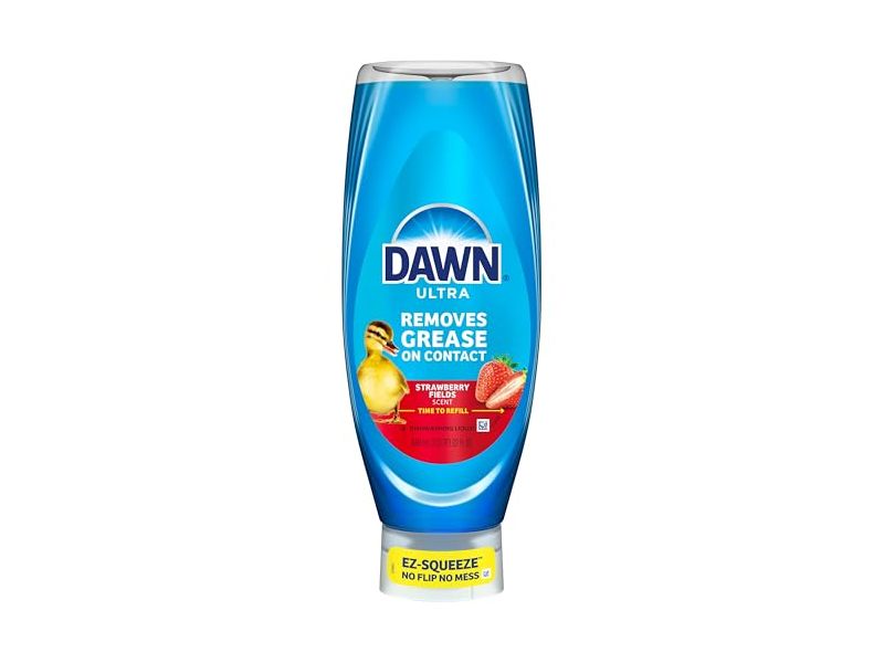 Dawn Ultra Dishwashing Liquid, Strawberry Fields Scent, 22 fl oz/650 mL