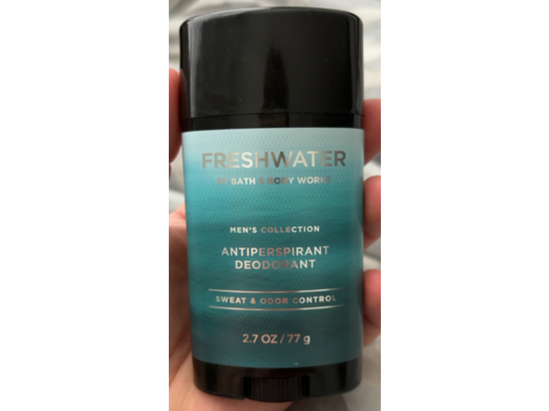 Bath & Body Works Men's Collection Antiperspirant Deodorant, Freshwater, 2.7 oz/77 g