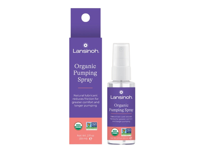 Lansinoh Organic Pumping Spray, 2 fl oz/59 mL