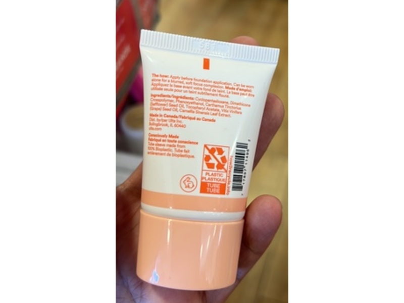 Ulta Beauty Soft Blur Poreless Face Primer, 0.51 fl oz/15 mL