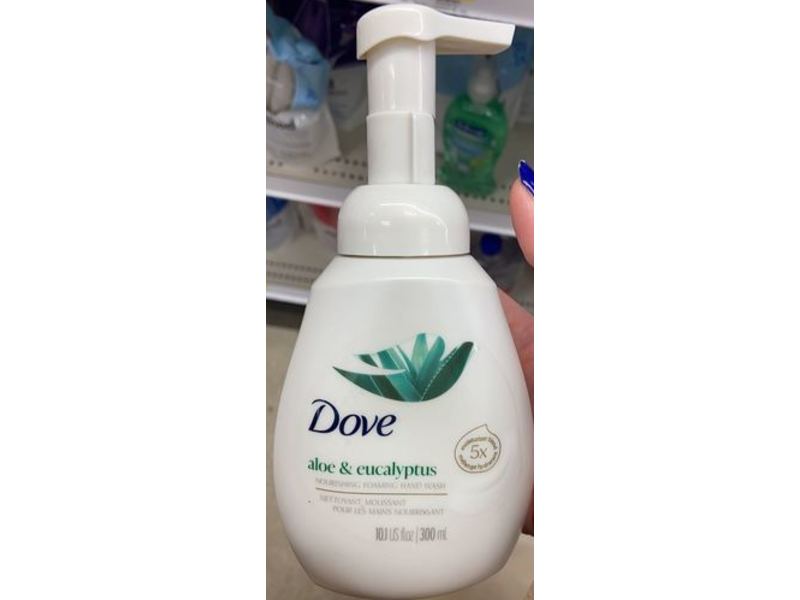 Dove Nourishing Foaming Hand Wash, Aloe And Eucalyptus 10.1 fl oz / 300 mL