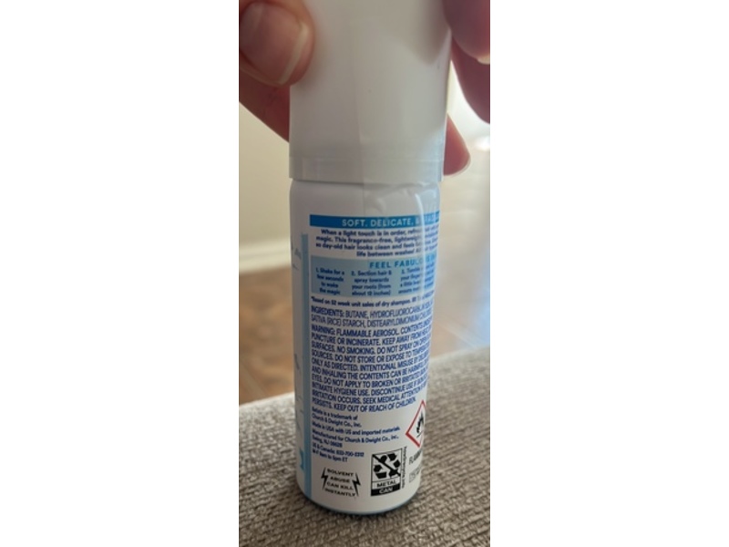 Batiste Light Dry Shampoo, 1.06 oz/30 g