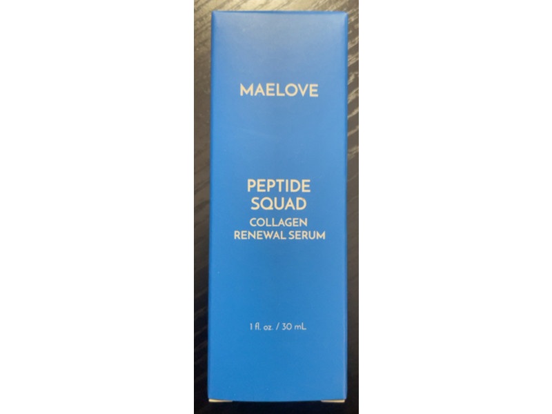 Maelove Peptide Squad Renewal Serum, Collagen, 1 fl oz/30 mL
