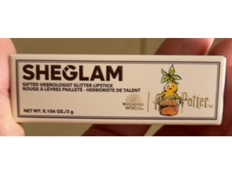 Sheglam Harry Potter Gifted Herbologist Glitter Lipstick, 0.106 oz/3 g
