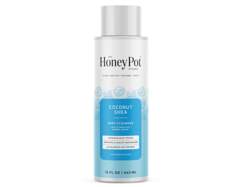 The Honey Pot Company Hydrating Body Cleanser, Coconut Shea, 15 fl oz/443 mL