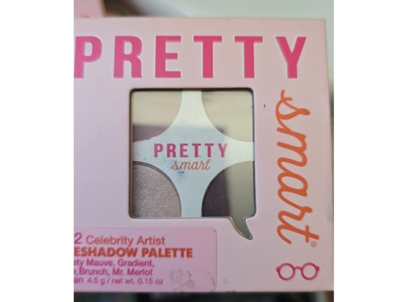 Pretty Smart Eyeshadow Palette, 102 Celebrity Artist, 0.15 oz/4.5 g