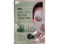 GlamFox Bubble Sheet Mask, Aloe Vera & Charcoal, 0.81 oz/23 g - Image 3