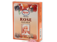 Ayur Herbals Herbal Revitalizing Face Pack, Rose, 100g, 1 Pack - thumbnail 1