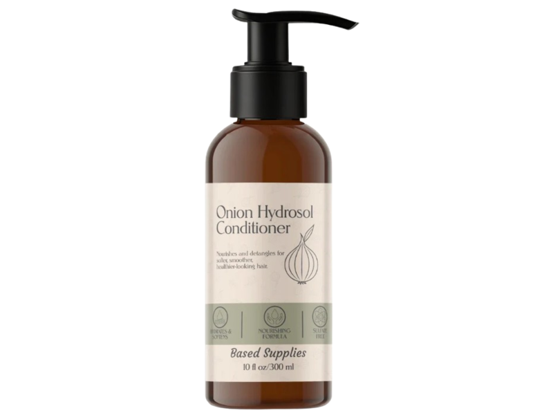 Based Supplies Onion Hydrosol Conditioner, 10 fl oz/300 mL