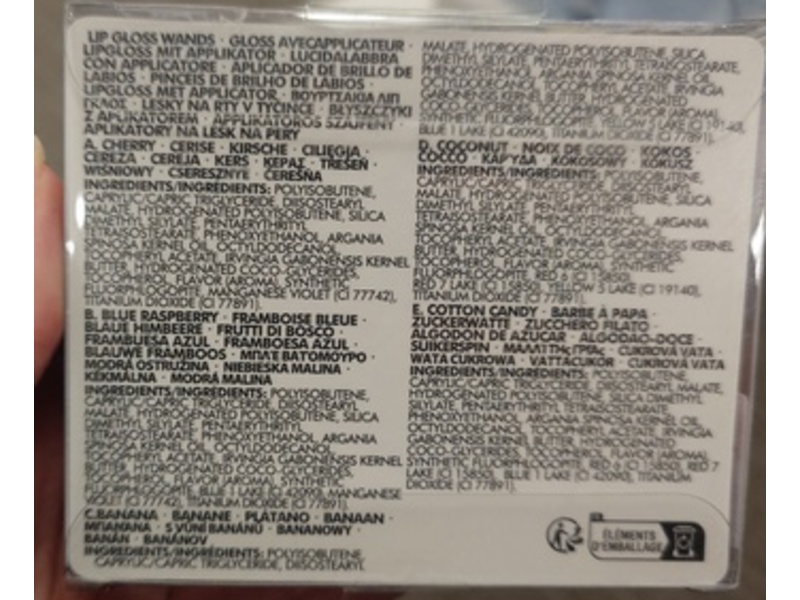 Claire's Milk Lip Gloss Set, 0.18 fl oz/5.4 mL, Set Of 5