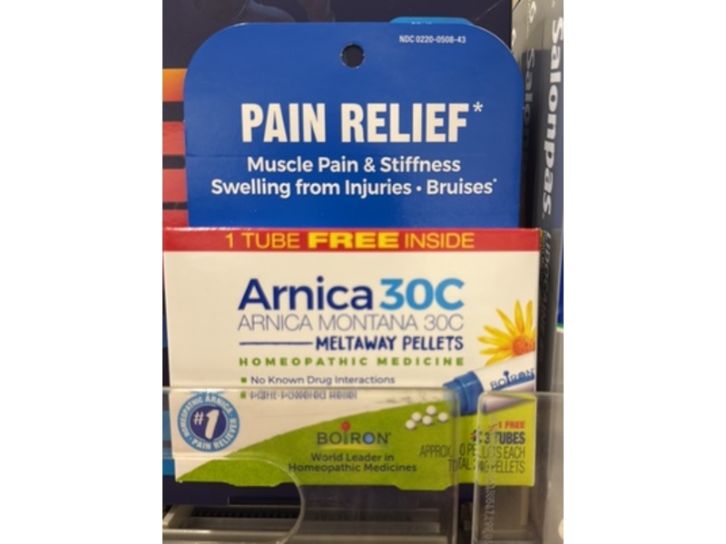 Boiron Arnica 30C Meltaway Pallets, 3 Count
