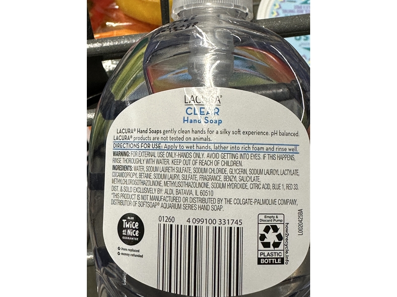 Lacura Clear Hand Soap, 7.5 fl oz