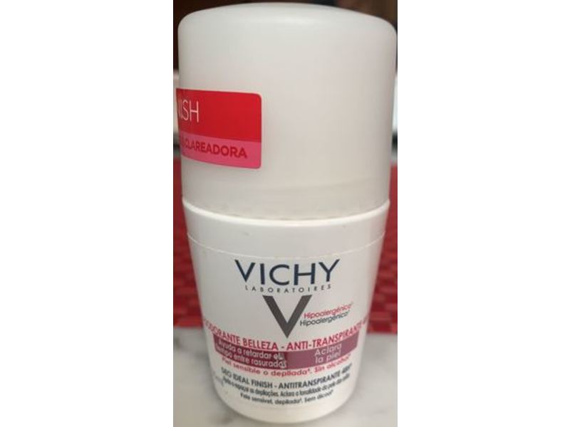 Vichy Laboratoires Deodorant 48h Ideal Finish Roll On, 50 g
