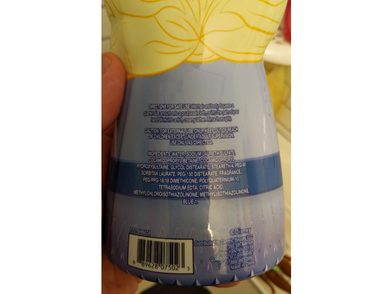 Disney Frozen II 3-In-1 Body Wash + Shampoo + Conditioner, Berry Scent, 14 fl oz/414 mL