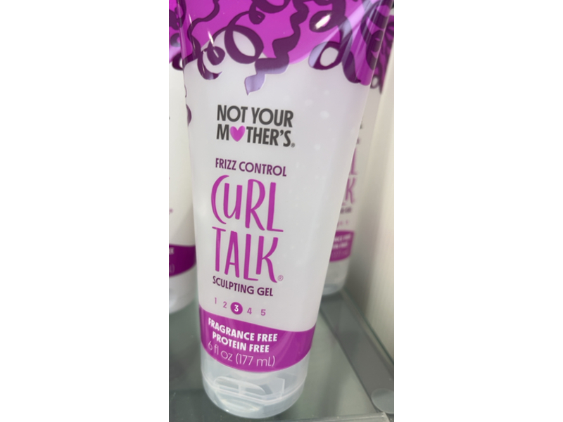 Not Your Mother's Frizz Control Curl Talk Sculpting Gel, Fragrance-Free, fl oz/177 mL