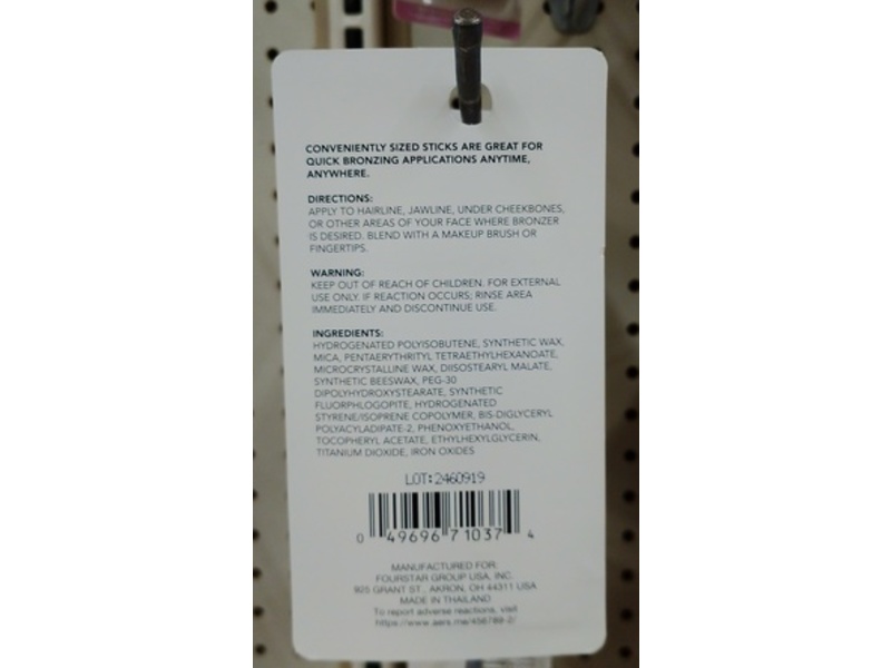 b.pure Bronzer Revitalizing Stick, Soft Tan, 0.4 oz/10 g