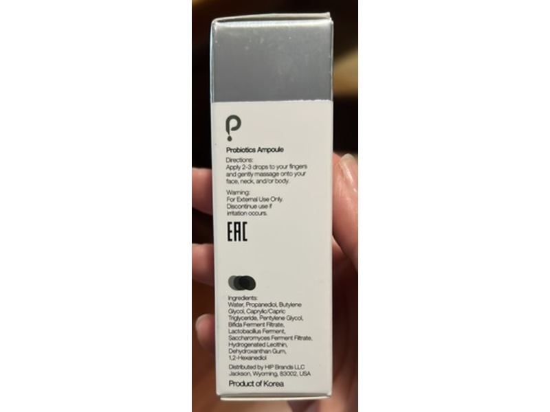 The Potions Serum, Probiotics Ampoule, 0.67 fl oz/20 mL