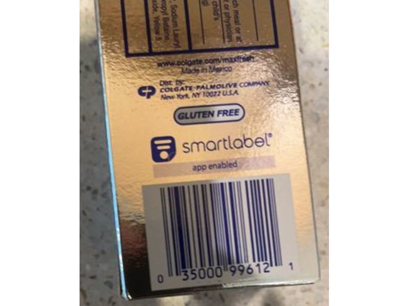 Colgate Max Fresh Advanced Whitening Toothpaste, Clean Mint, 6.3 oz/ 178 g, Pack Of 3