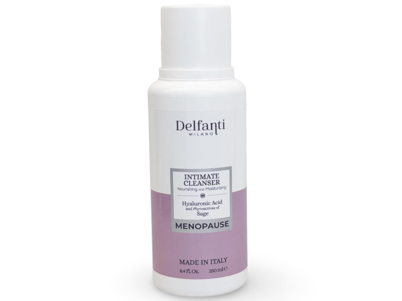 Delfanti Milano Menopause Intimate Cleanser, 8.4 fl oz/250 mL